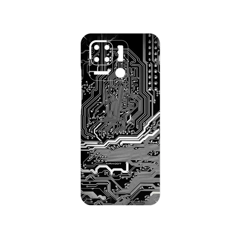برچسب پوششی ماهوت مدل Black_Printed_Circuit_Board مناسب برای گوشی موبایل شیائومی Redmi 10 Power