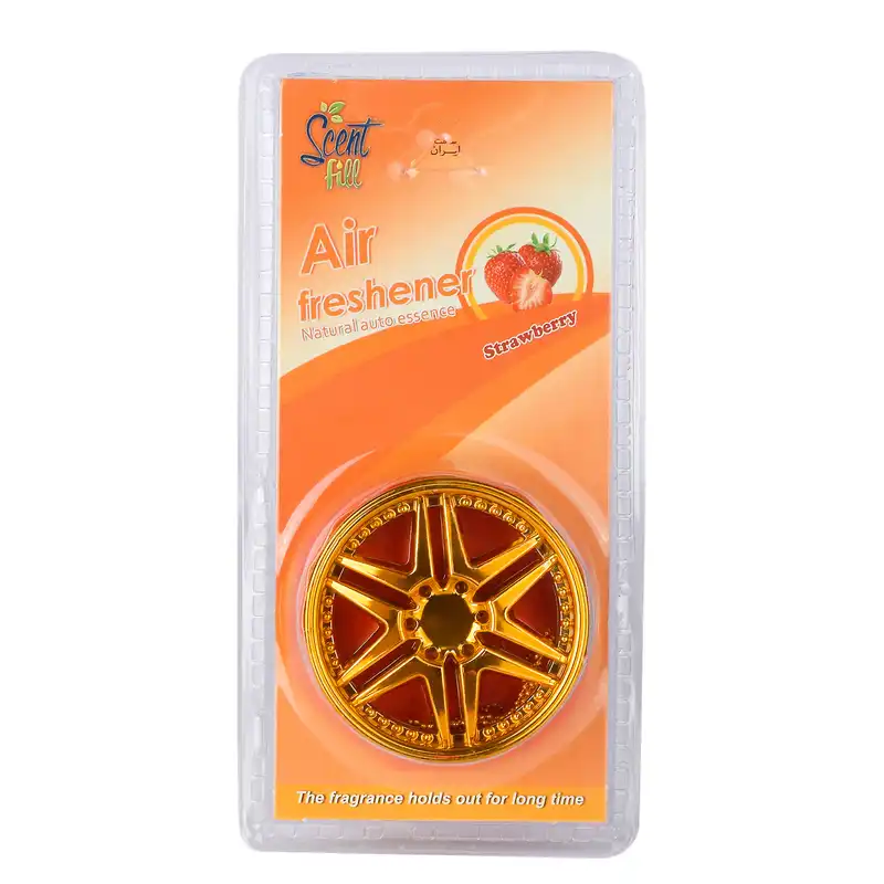 خوشبوکننده اسنت_فیل طرح رینگ 6 پر رنگ مسی اسانس توت فرنگی