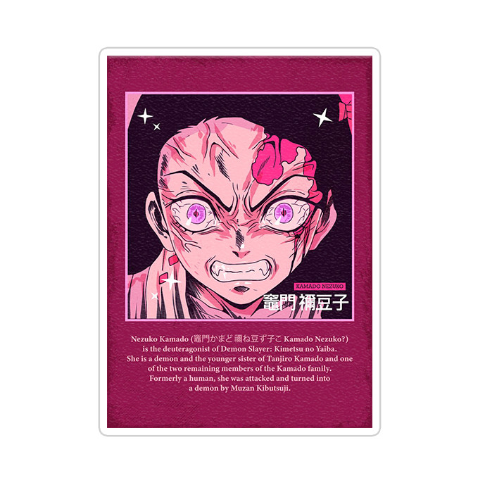 استیکر تزئینی موبایل و تبلت ماسا دیزاین مدل AS030 ANIME
