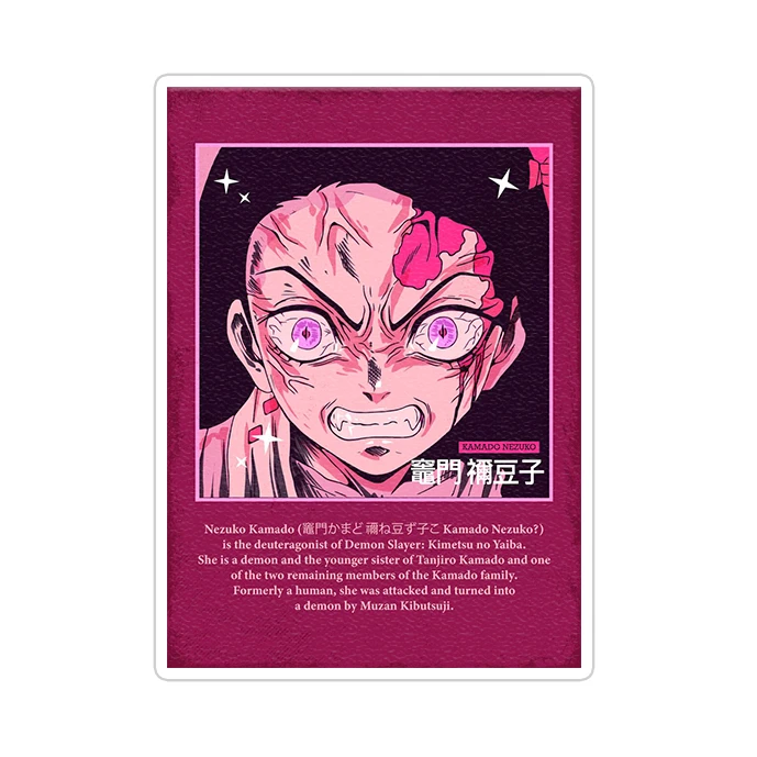 استیکر تزئینی موبایل و تبلت ماسا دیزاین مدل AS030 ANIME