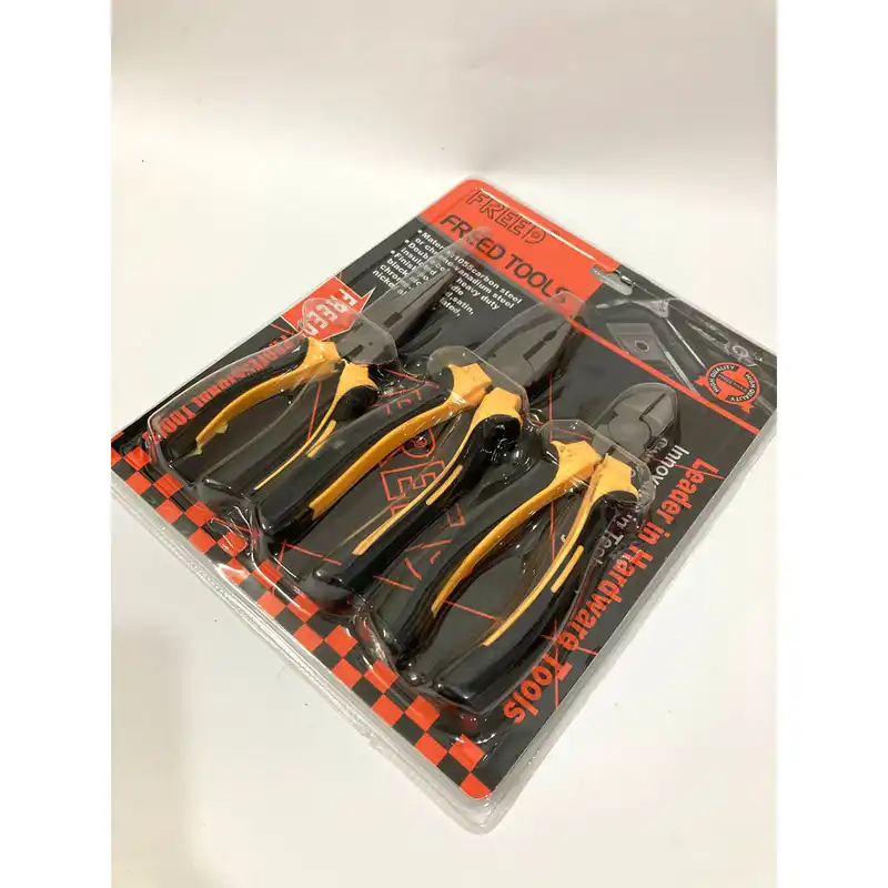 انبر دست و انبر سیم چین و انبر دم باریک فرید  مدل NIL سایز 6 اینچ