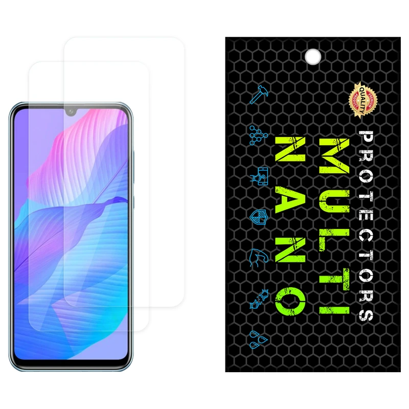محافظ صفحه نمایش شفاف مولتی نانو مدل X-S2N مناسب برای گوشی موبایل هواوی Y8P بسته دو عددی