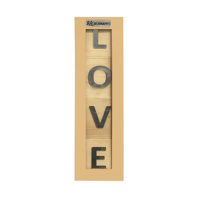 دکوری هانستو مدل LOVE بسته 4 عددی 