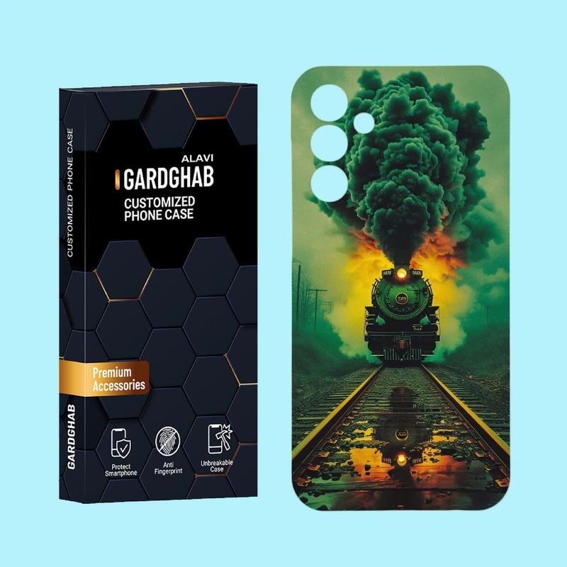 کاور گارد قاب علوی مدل هنری مناسب برای گوشی موبایل سامسونگ Galaxy F15 5G