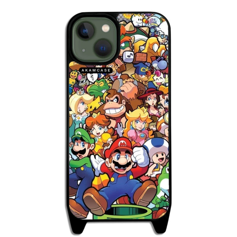 کاور آکام مدل AMC-WLA13-SUPER MARIO5 مناسب برای گوشی موبایل اپل iPhone 13