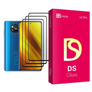 Asda DS Glass MIX003 Screen Protector For Xiaomi Poco X3 NFC Pack Of 3