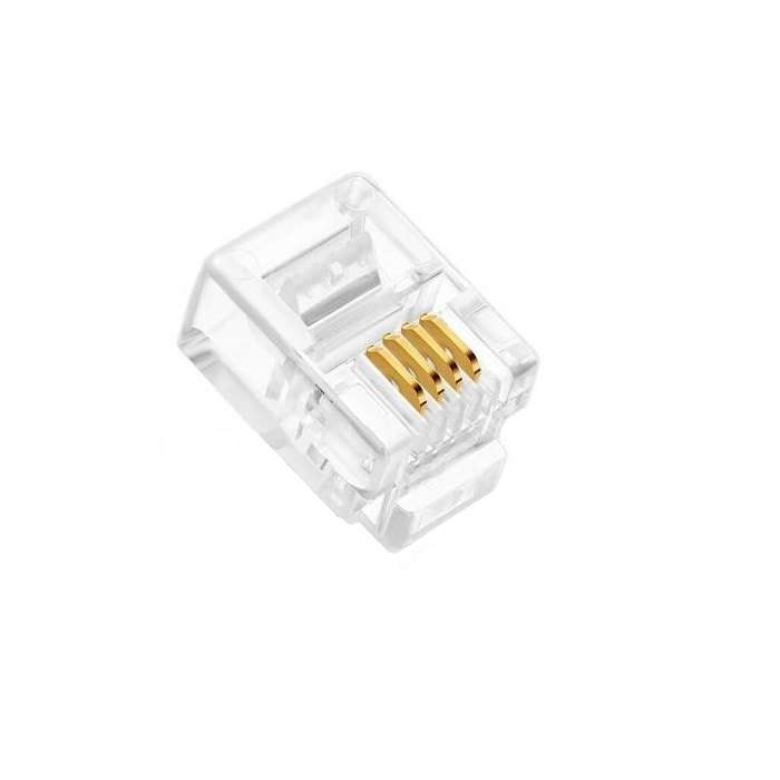 سوکت تلفن RJ11 مدل TM بسته 20 عددی سوکت تلفن RJ11 مدل TM بسته 20 عددی
