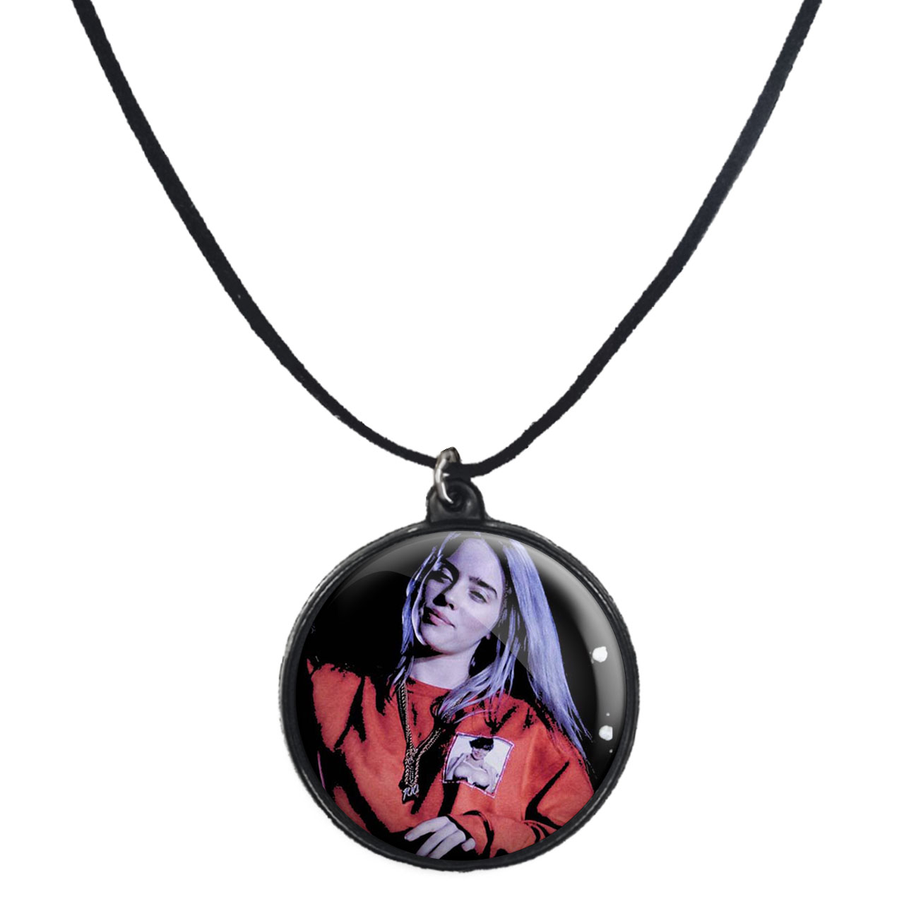 گردنبند پرمانه طرح بیلی آیلیش کد pmb.7575 مدل دو طرفه