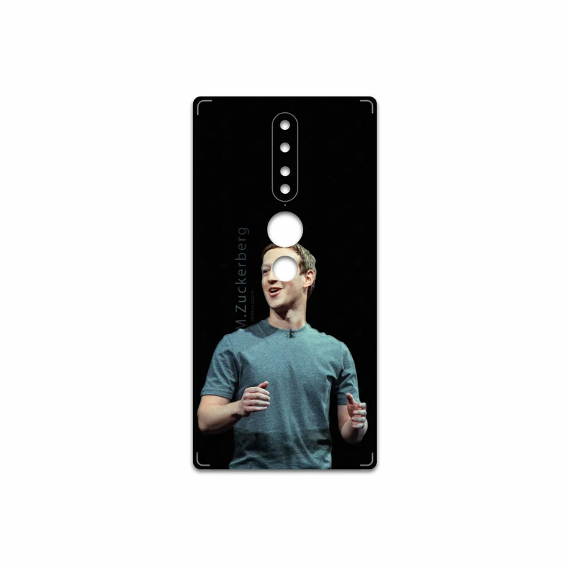 برچسب پوششی ماهوت مدل Mark Zuckerberg مناسب برای گوشی موبایل لنوو Phab2 Pro