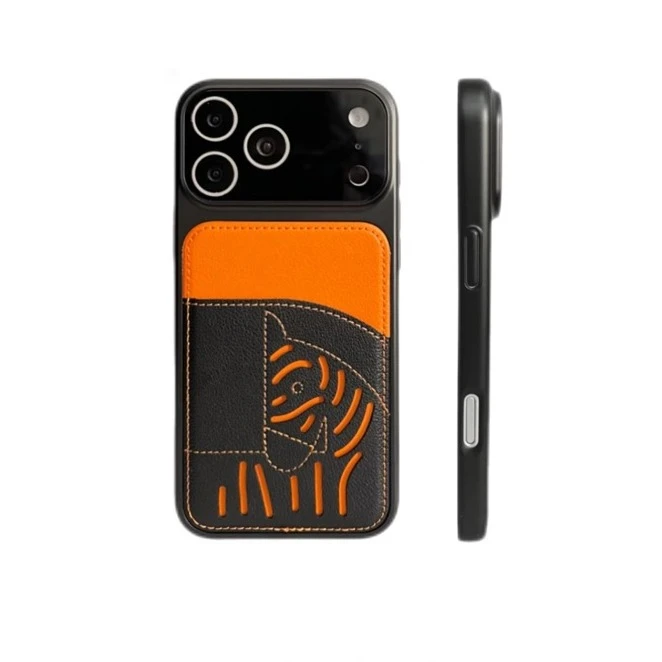 کاور مدل چرم مناسب برای گوشی موبایل اپل iphone 16 