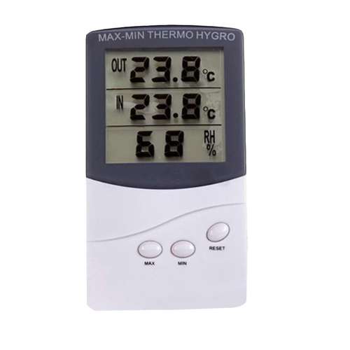 دما سنج و رطوبت سنج مدل max-min thermo hygro