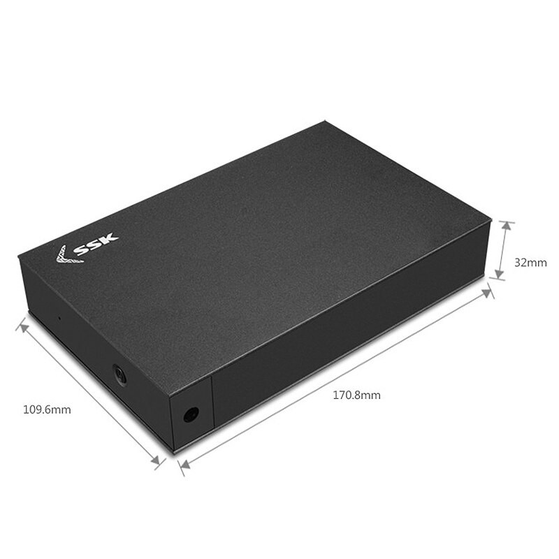 قاب هارد اکسترنال 3.5 اینچی اس اس کا مدل HE-G3000