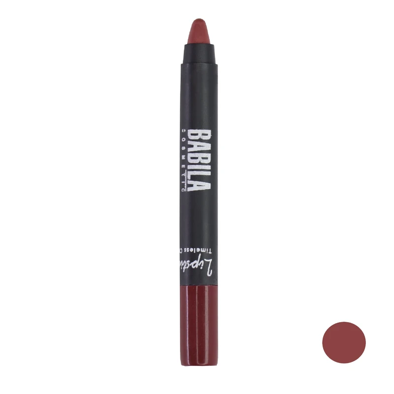 رژ لب مدادی مات، مخملی بابیلا مدل LONG LASTING شماره 5