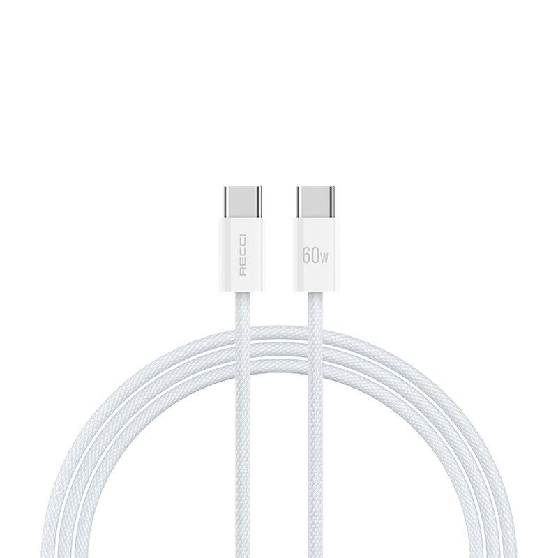 کابل تبدیل USB-C به USB-C رسی مدل RS13CC طول 1.2 متر