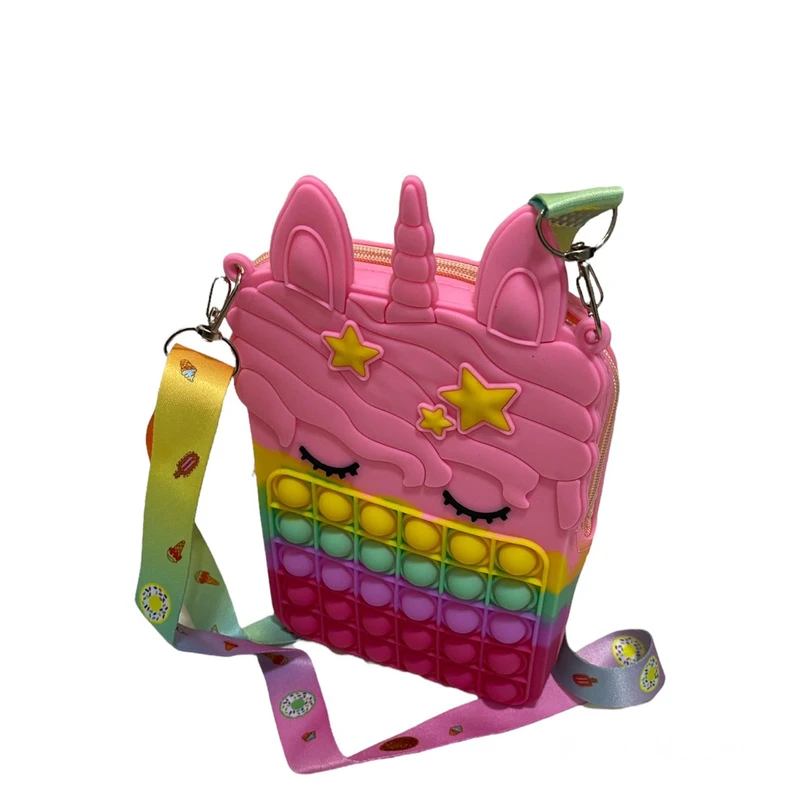 فیجت ضد استرس مدل کیف طرح یونیکورن کد 212