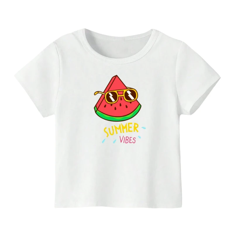 تی شرت آستین کوتاه بچگانه مدل هندوانه یلدایی کد 22