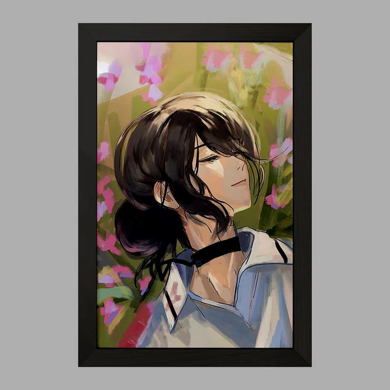 تابلو خندالو مدل ریزه انیمه مرد اره ای Chainsaw Man  کد 18007