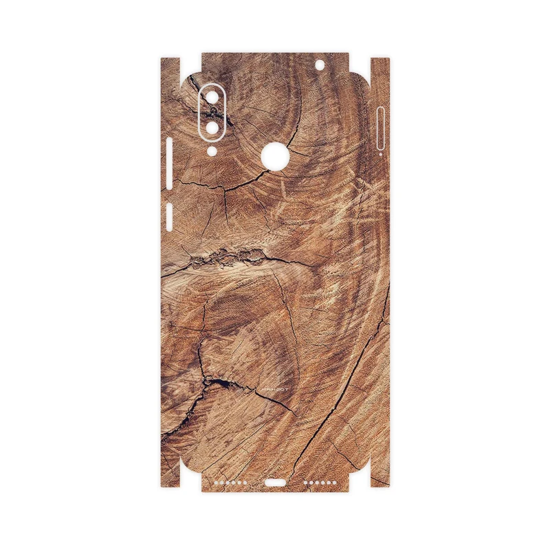برچسب پوششی ماهوت مدل Wood Texture 5-FullSkin مناسب برای گوشی موبایل جی پلاس Q10