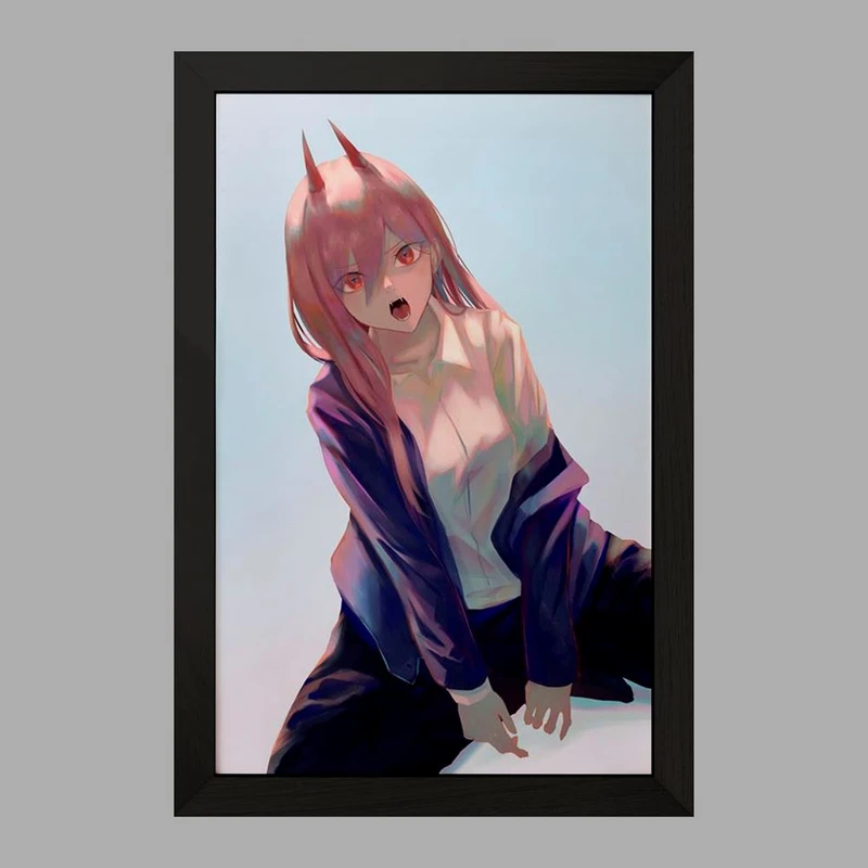 تابلو خندالو مدل پاور انیمه مرد اره ای Chainsaw Man  کد 23169