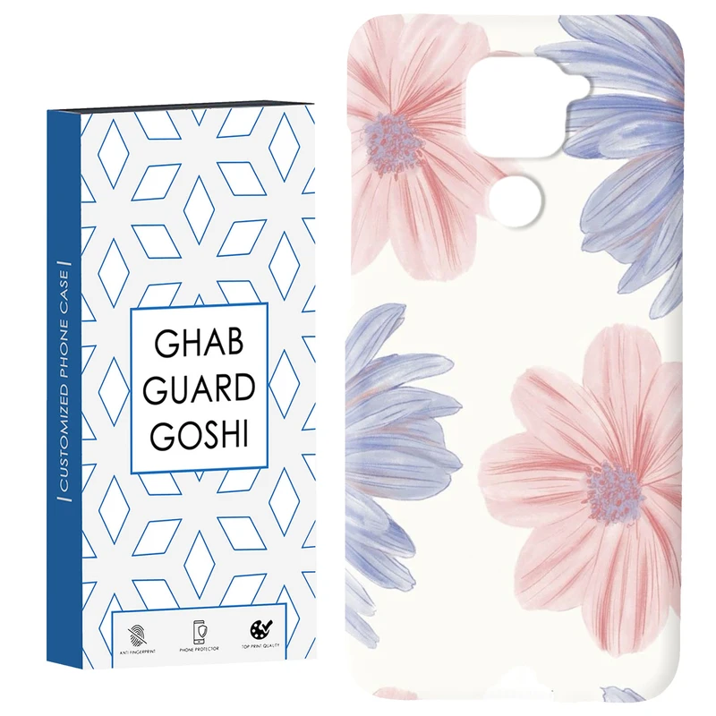 کاور قاب گارد گوشی طرح گل کد Dimo-280 مناسب برای گوشی موبایل شیائومی Redmi Note 9 4G