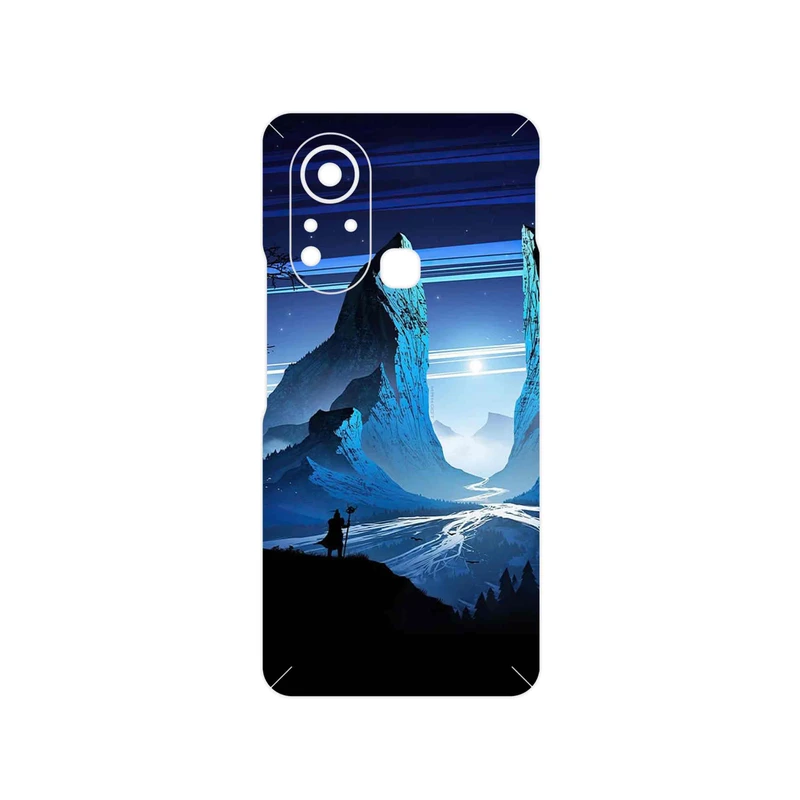 برچسب پوششی ماهوت مدل Blue Mountains Digital Art مناسب برای گوشی موبایل اینفینیکس Hot 11s