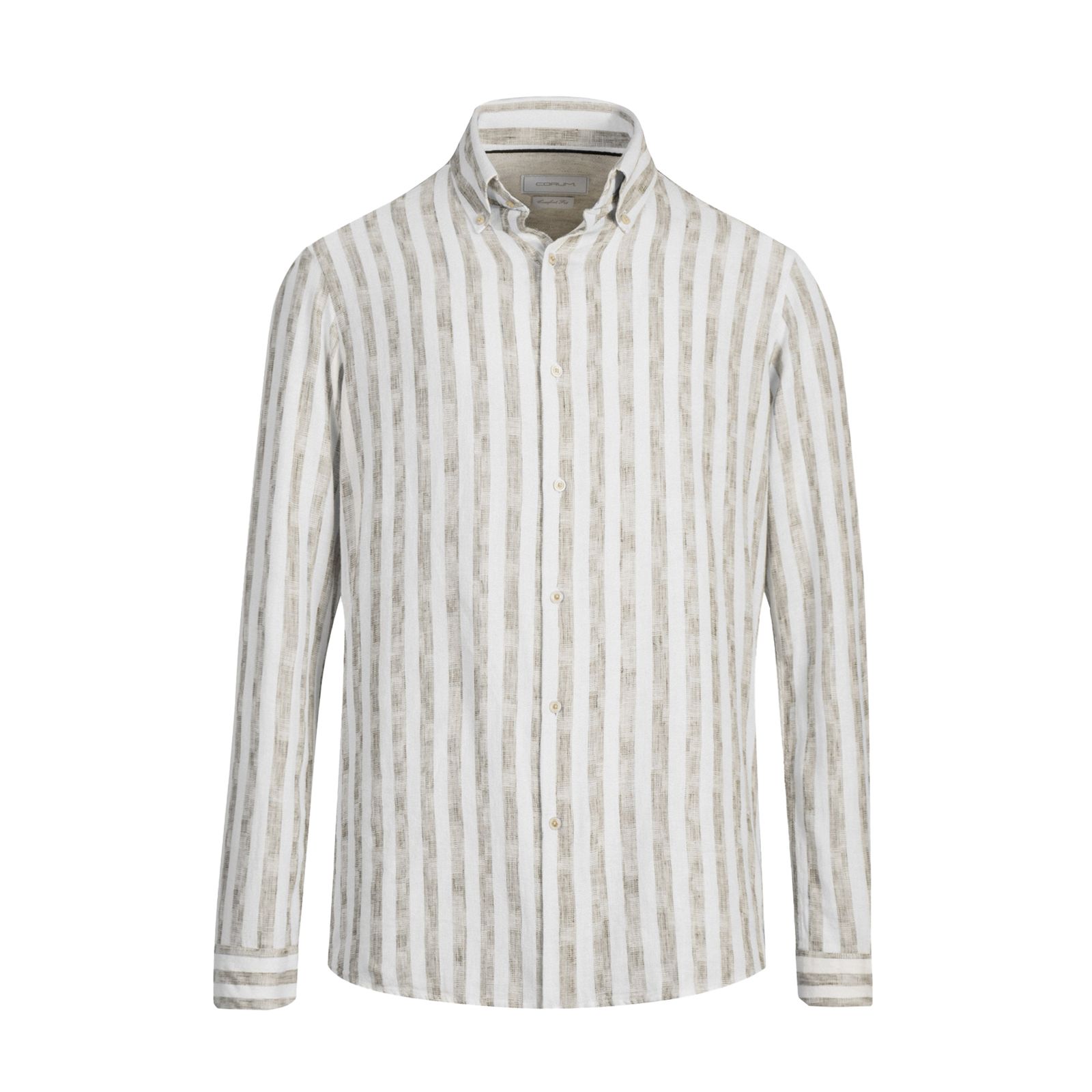 پیراهن آستین بلند یقه برگردان مردانه کروم مدل 2510102 - - 1