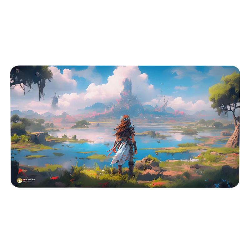 ماوس پد هومرو مدل MX1551 طرح بازی Horizon Zero Dawn 