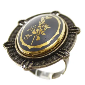 انگشتر زنانه مدل حدید نماد آبان ماه کد 71140