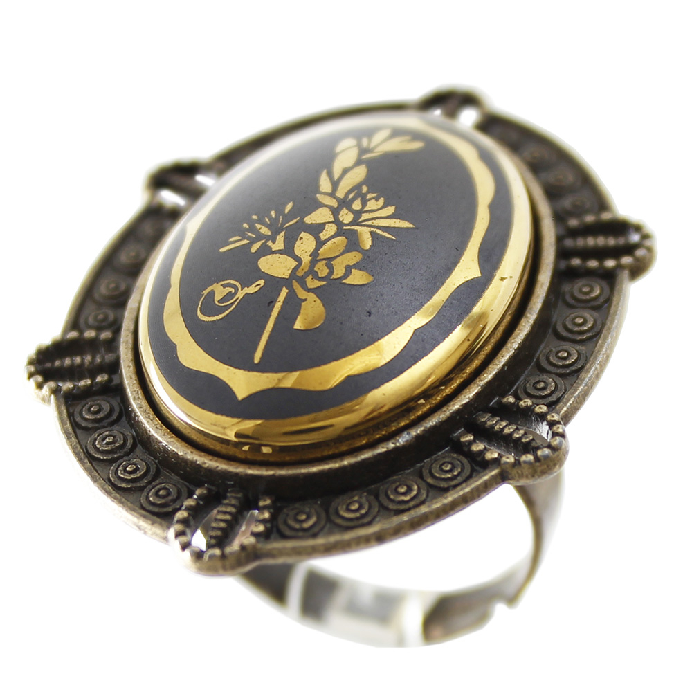 انگشتر زنانه مدل حدید آبان کد 4117