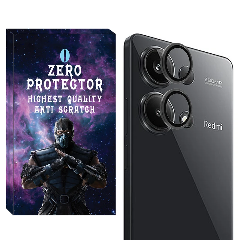 محافظ لنز دوربین زیرو مدل Ring-Metal-ZR مناسب برای گوشی موبایل شیائومی Redmi Note 13 pro 4g