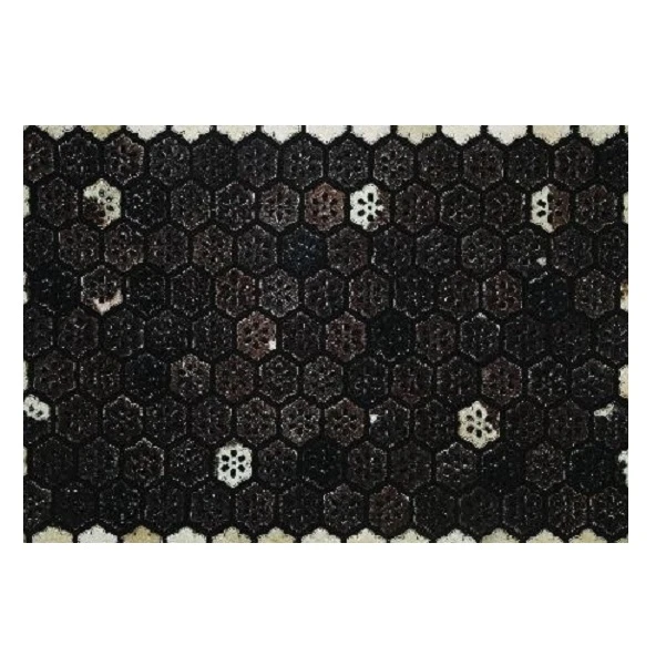 کلاژ فرش چرم و پوست کد S-006