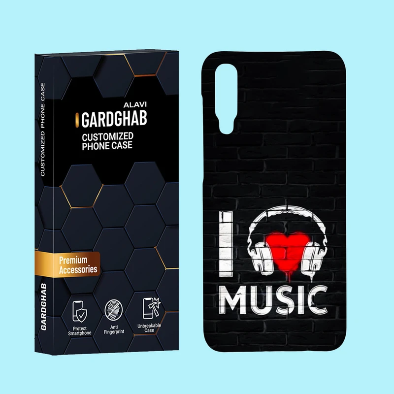 کاور گارد قاب علوی مدل ساز و موزیک مناسب برای گوشی موبایل سامسونگ Galaxy A50 / A50s / A30s