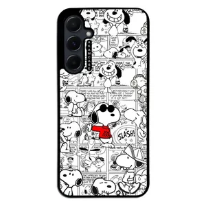 AKAM AMC-WSGA55-SNOOPY-26 Cover For Samsung Galaxy A55