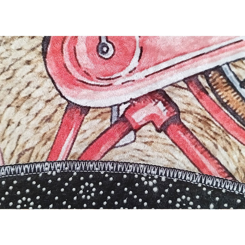 فرش پارچه ای مدل فرشینه کد C2021