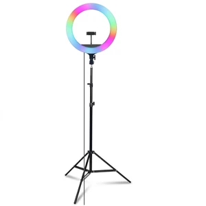 رینگ لایت مدل ljj-30 rgb-30cm