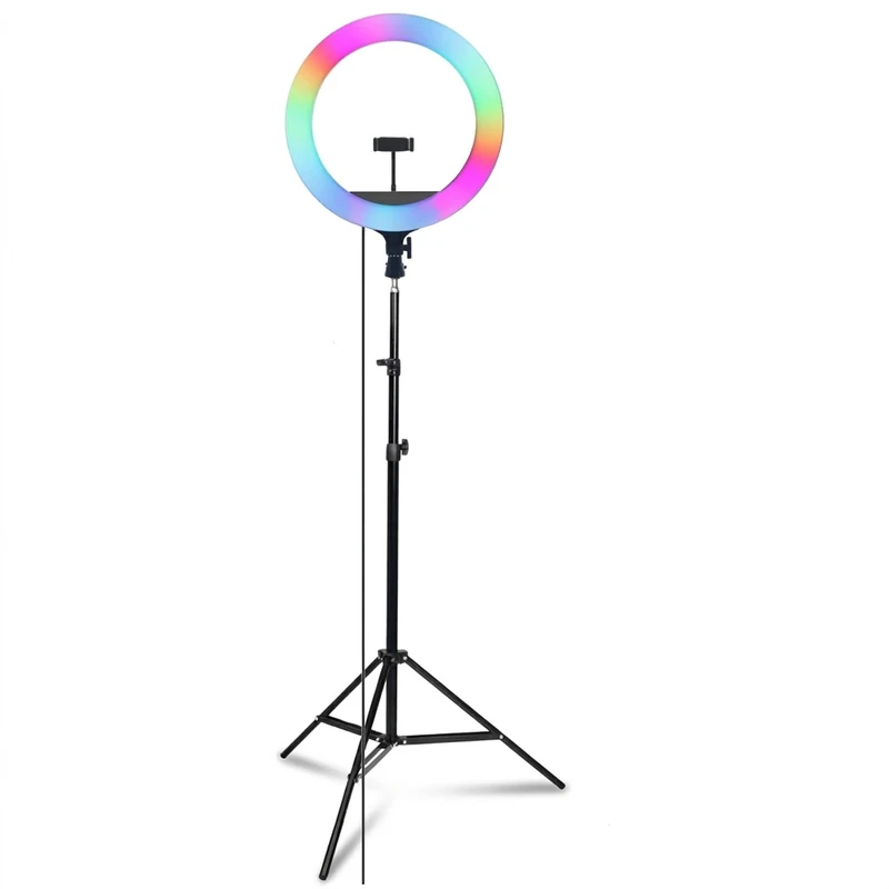 رینگ لایت مدل ljj-30 rgb-30cm