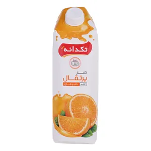 آب پرتقال تکدانه - 1 لیتر