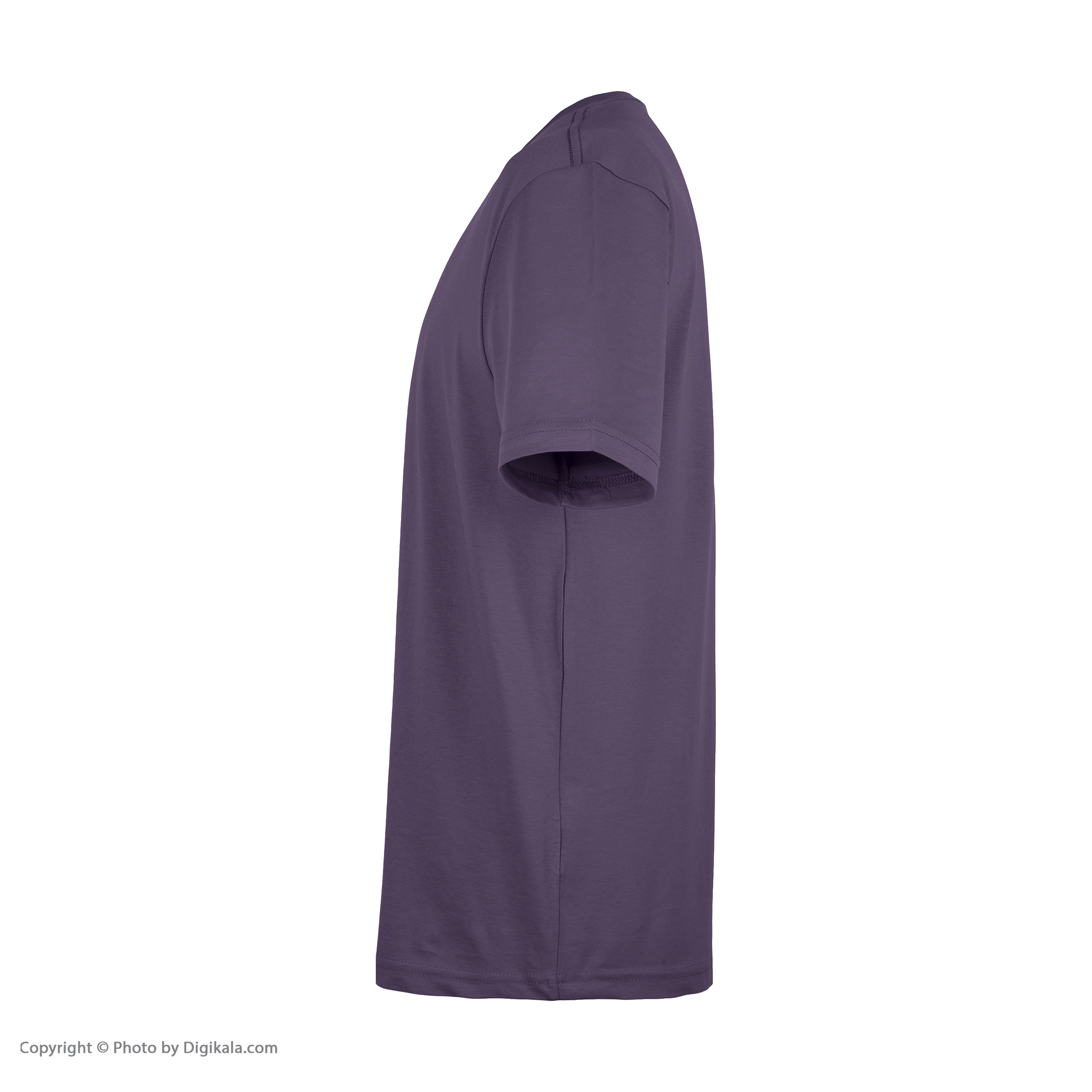 تی شرت مردانه ال سی وایکیکی مدل 1S54420Z8-HGB-DARKPURPLE ال