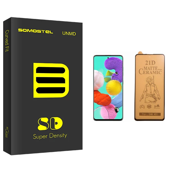 محافظ صفحه نمایش سرامیکی سوماستل مدل Sd Glass مناسب برای گوشی موبایل سامسونگ Galaxy A51