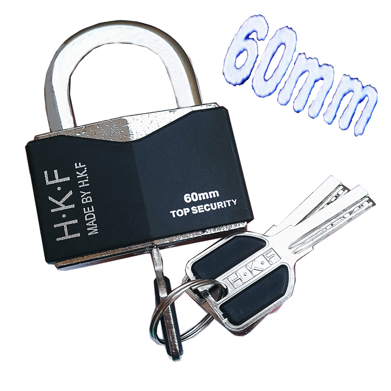 قفل آویز اچ کی اف مدل AT - 600 سایز 60 میلی متر