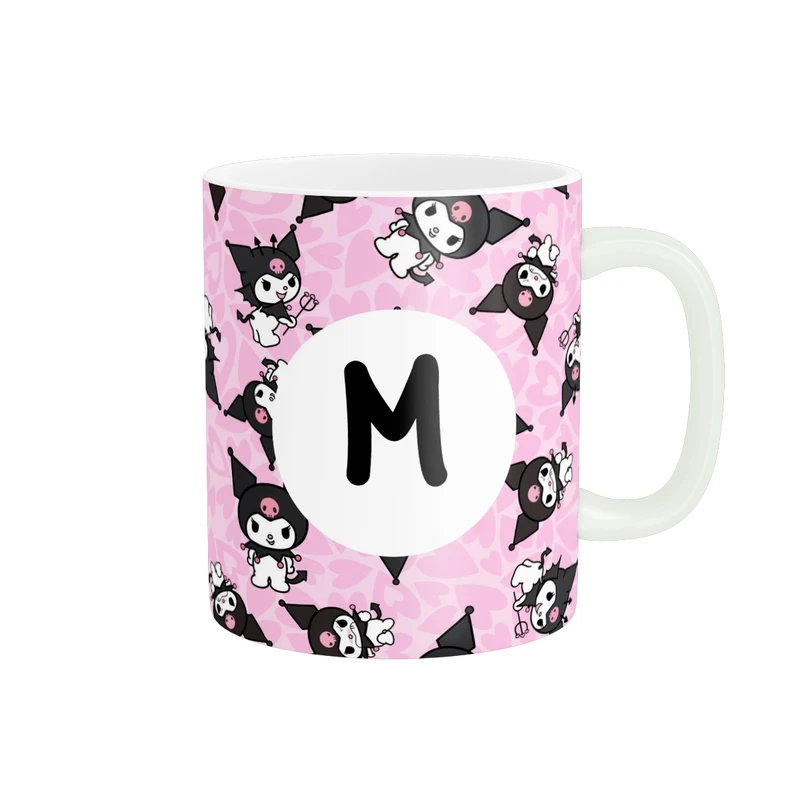 ماگ پاد آفرین مدل اسم شخصی فانتزی طرح اول اسم حرف M کد p11430