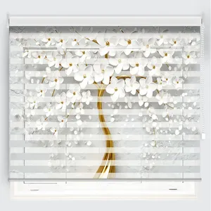 پرده زبرا مدل چاپ UV سایز 150x200 سانتی‌متر