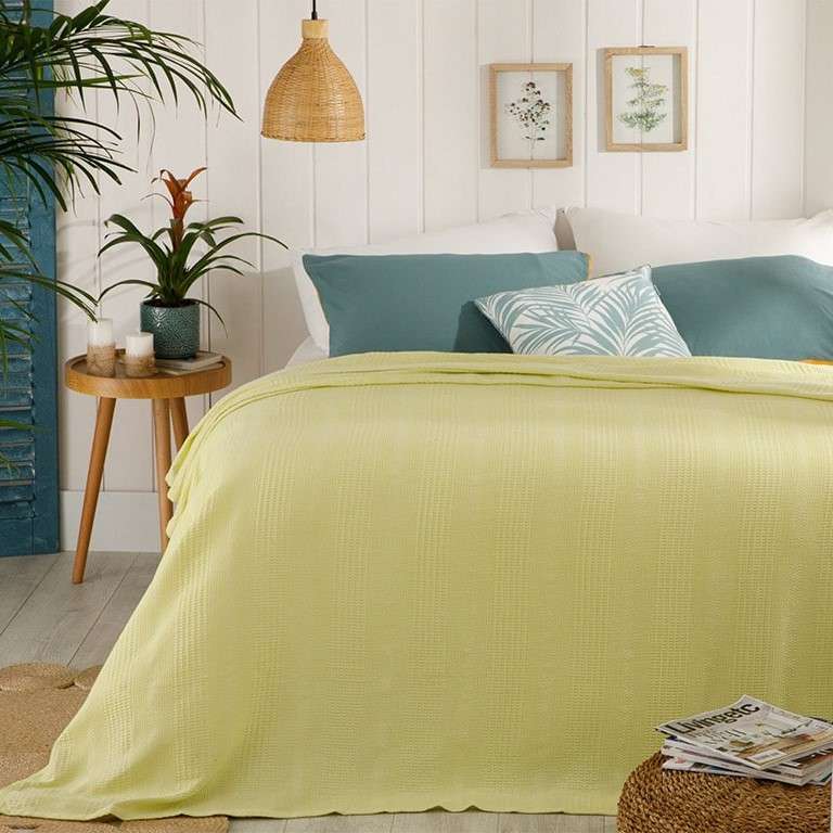 روتختی دو نفره انگلیش هوم مدل Plain سایز 220x200 سانتی‌متر