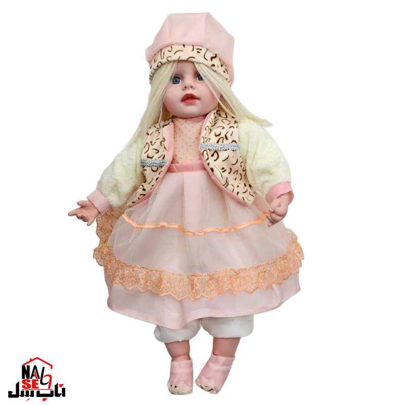 عروسک ناب سل مدل موزیکال کد DOLL004 ارتفاع 55 سانتی متر