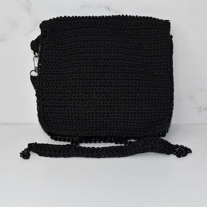 کیف رودوشی بافتنی مدل هانا