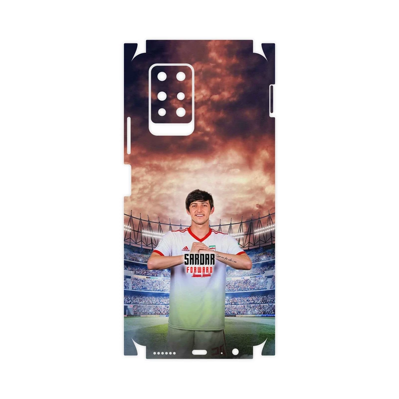 برچسب پوششی ماهوت مدل Sardar Azmoun-FullSkin مناسب برای گوشی موبایل اینفینیکس Note 10 Pro