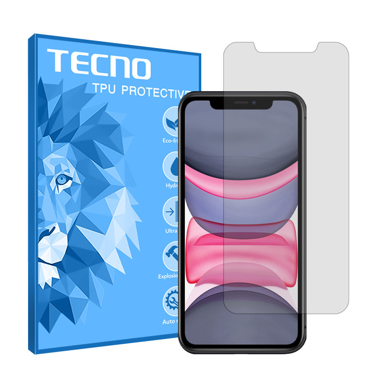 محافظ صفحه نمایش شفاف تکنو مدل HyGEL مناسب برای گوشی موبایل اپل iPhone 11
