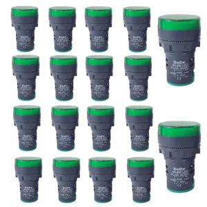 چراغ سیگنال سبز ده ده مدل PL22-S220G   مجموعه 18 عددی