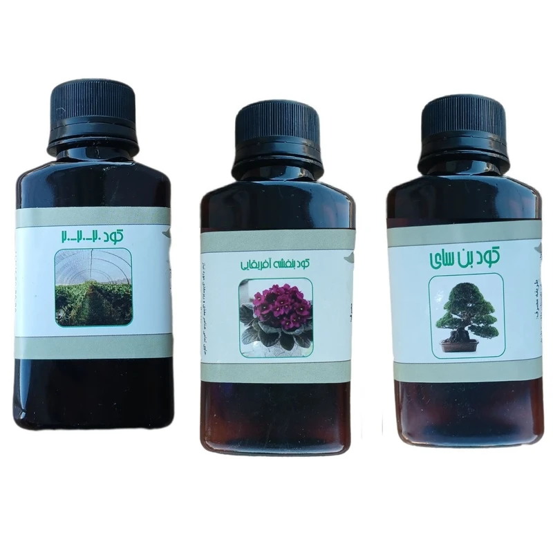 کود مایع کامل سه بیست و بن سای و بنفشه آفریقایی مدل life drop حجم 110 میلی لیتر بسته 3 عددی