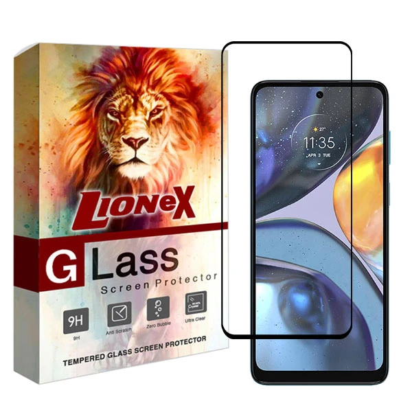 محافظ صفحه نمایش فول لایونکس مدل FULZPLUS مناسب برای گوشی موبایل موتورولا Moto G22